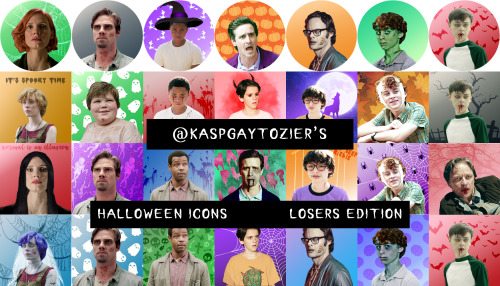 kaspgaytozier: HALLOWEEN ICONS | Losers Version ★ 80+ Losers (movies) icons under the cut ★ 250x250 