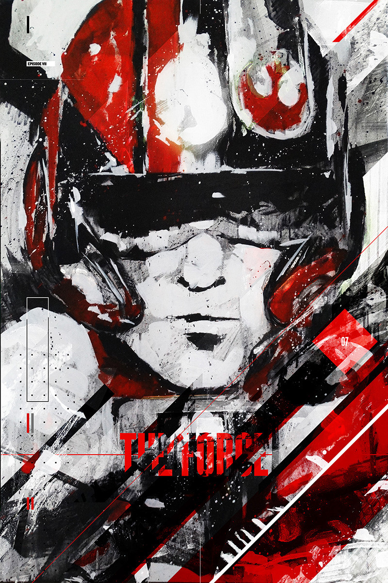 pixalry:  The Force Awakens - Created by Eduardo Valdivieso Prints available for