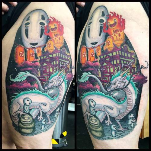 vegetasmastersword: My Miyazaki tattoo!