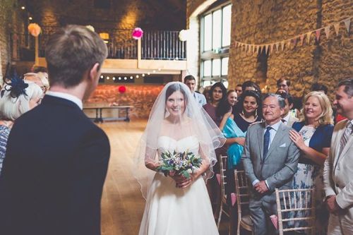 The look of love in this English Russian wedding at Priston Mill, now on the blog! #russianbride #fu
