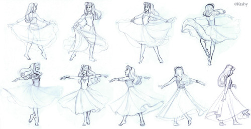 Sketching out a new batch of character studies referencing https://bodiesinmotion.photo/ poses.