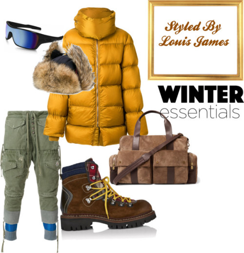 winter by louisjames featuring mens base layer pantsMoncler mens base layer pants / Rick Owens ameri