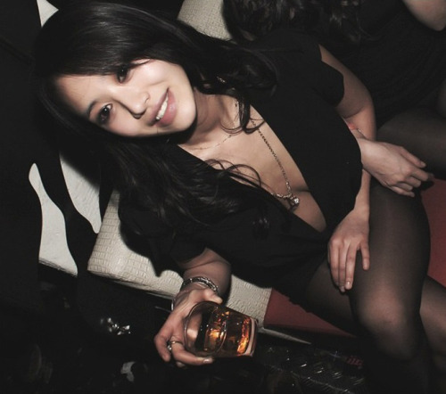drunken-gook-whores:  After spending all that money on my fake tits I can finally throw away the bras and wear the sluttiest, most reveling tops and minidresses so I can flaunt my new large plastic tits and make everybody wet. I also make sure my dresses