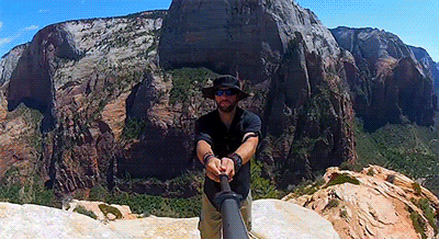 gnumblr:  Around the World in 360º — 3 Year Epic Selfie Armed with a GoPro camera,