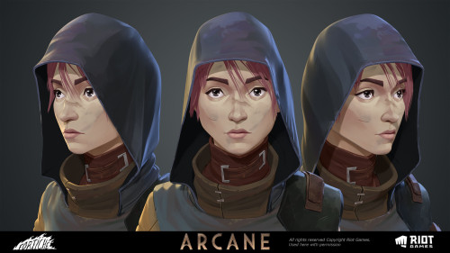  ARCANE | Firelight Eve Texturing | Maéna Paillet 