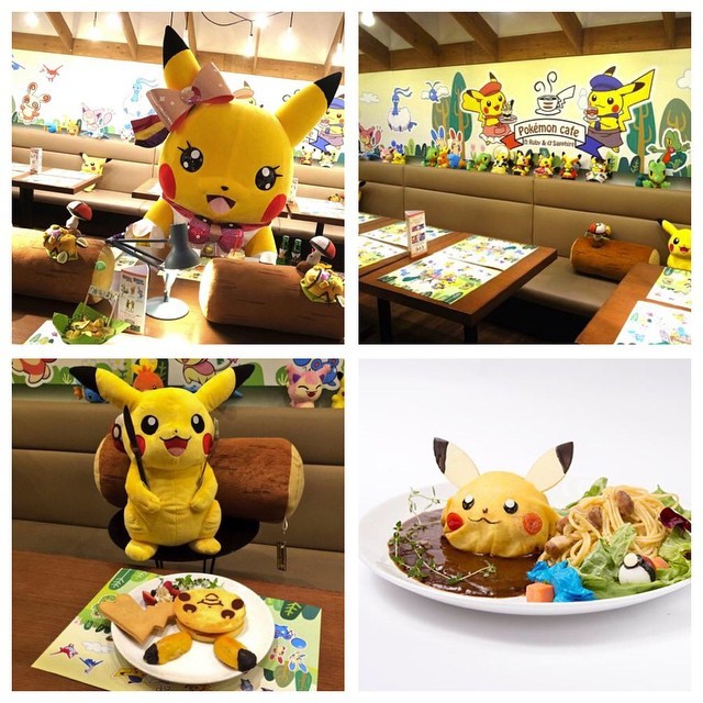livingichigo:  There’s a Pokemon Cafe in Japan. I must go!!!  #Pokemon #pokemonoras