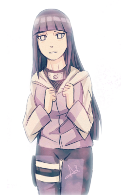 axichan:  Quick (and dirty lol) Hinata Hyuga