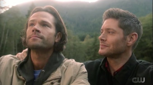 Just want to post this last scene pic of the finale of Supernatural because I’m freaky heartbreak fo