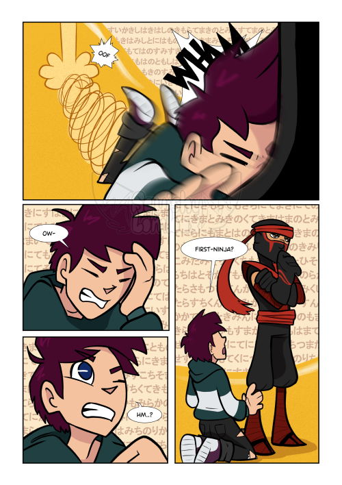  Secret Trio - Chapter 1 Page 6 First-Ninja cameo! I don’t plan on him to be in the story much