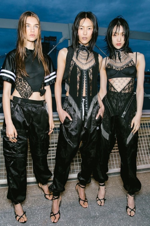ladolcevitabella: Ice Cream Supermodels Fashion Diary: Alexander Wang READY-TO-WEAR S/S 2019 Fashion