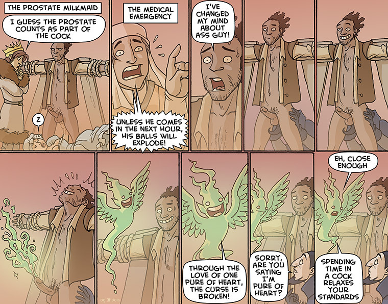sidstoleyourpants:  gayskeletonreborn: marginallyflailing:   Oglaf is the absolute
