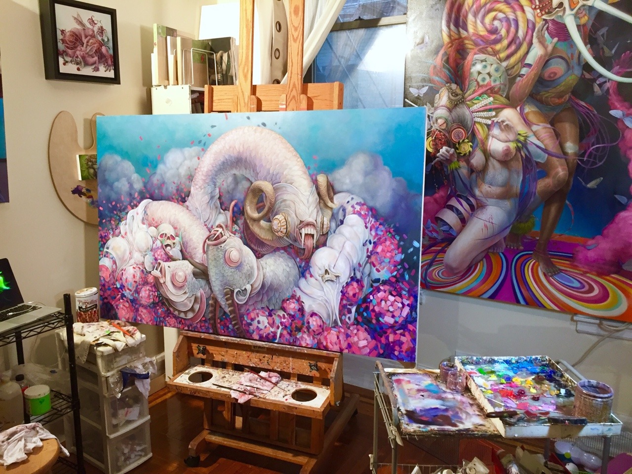 crossconnectmag:  The Psychedelic Paintings by @Hannah Faith Yata  Hannah Faith