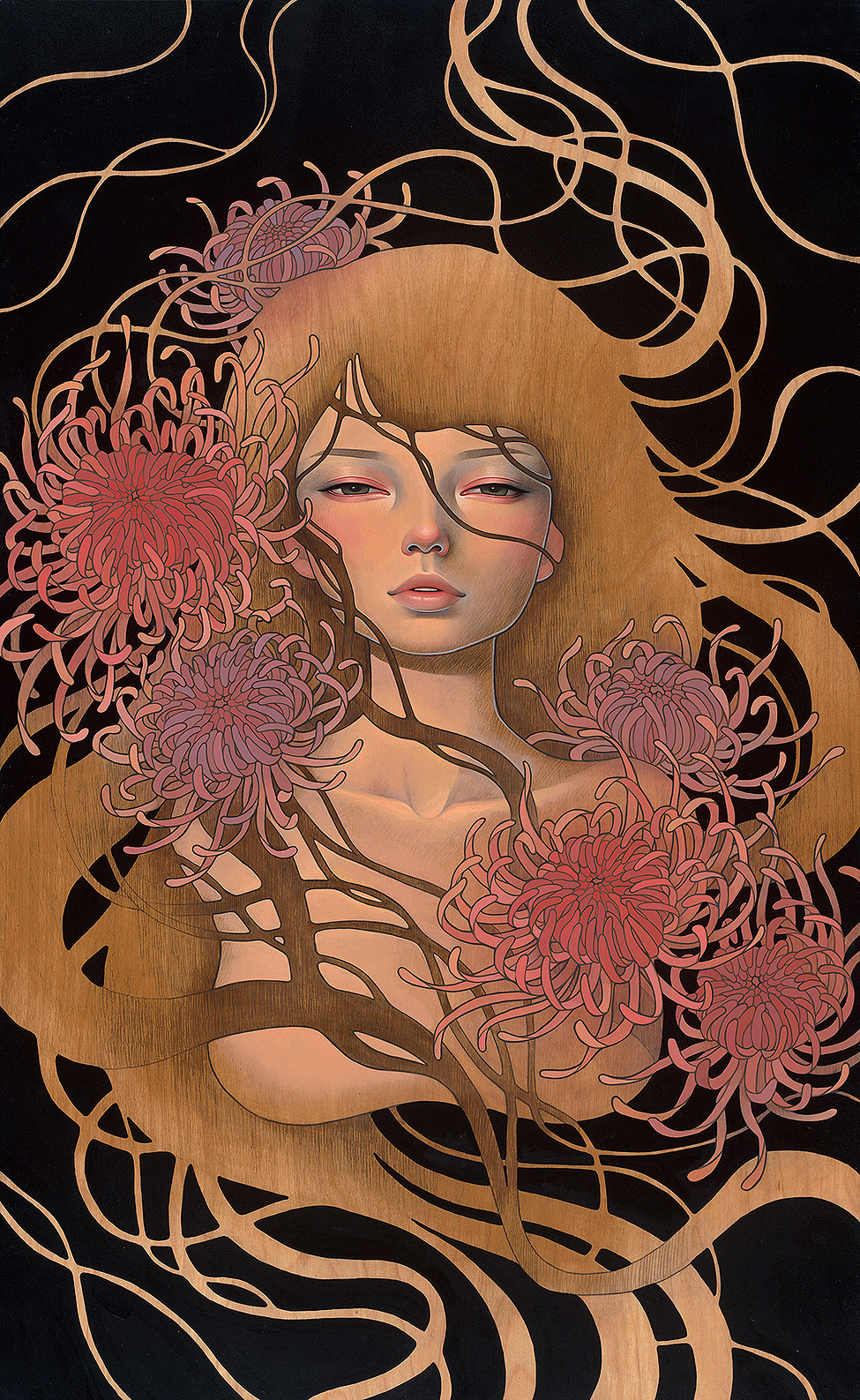 supersonicart:   Audrey Kawasaki. Audrey Kawasaki’s stunning series of paintings