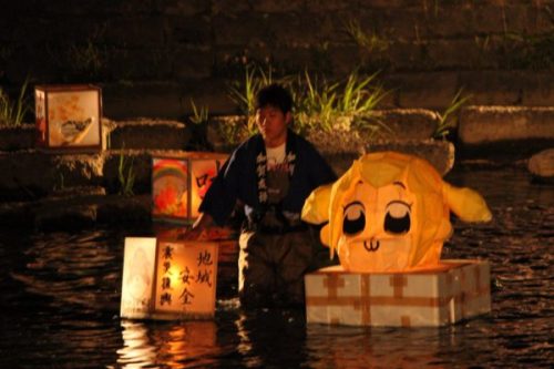 nightfuryqueen: So, during the recent Kanazawa Hyakumangoku Festival, someone made two lanterns, one depicting Popuko and the other Pipimi, wich got quite the spotlight  Look at them go Together  Unstoppable And then, in a dramatic turn of events, one