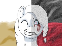 S-somepony s-save me! Artist: Oh hoho what the hellz wrong with me.