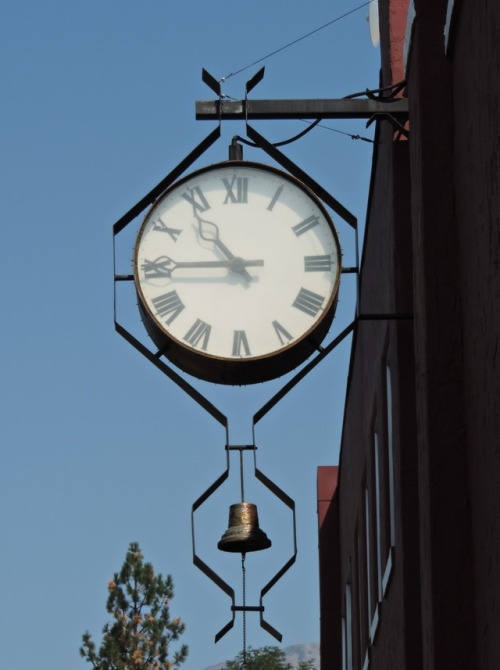 Clock and Bell, Weaverville, California, 2014.