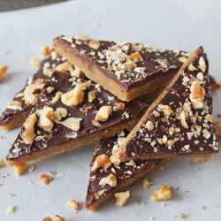 lets-just-eat:  Toffee Triangles