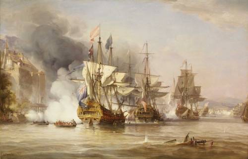 The Capture of Puerto Bello, George Chambers Senior, 1838