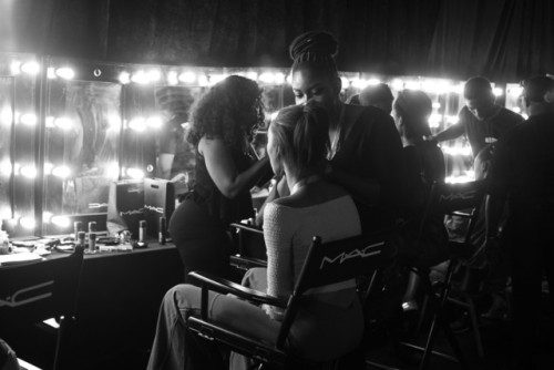niyiokeowo:Backstage at the GTBank Fashion Weekend