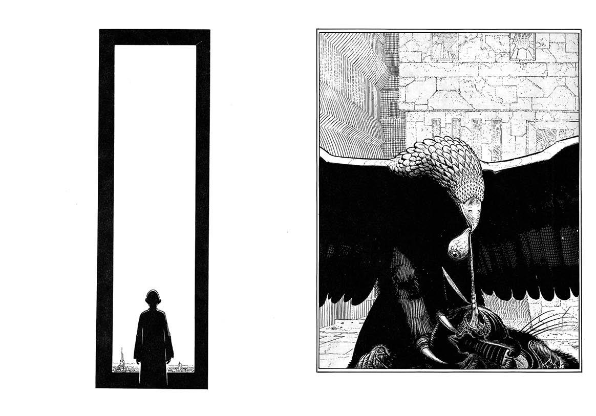 Les Yeux du Chat. Alexandro Jodorowsky and Jean Giraud (Moebius). Panels 11 through