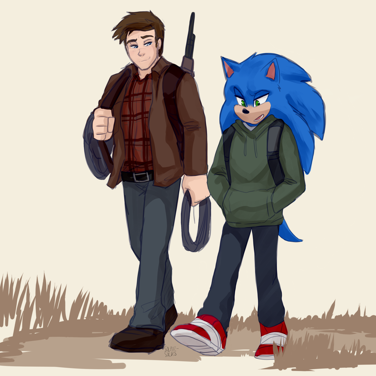 SONIC TLOU AU — not exactly a shipping question, although the