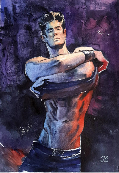 alanspazzaliartist-deactivated2:Ivan Bubenkov Russian queer illustrator