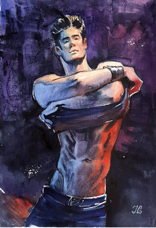alanspazzaliartist-deactivated2:Ivan Bubenkov Russian queer illustrator