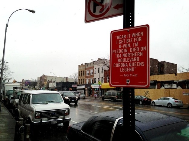 buzzfeedmusic:  These hip hop lyric sign posts need to stay up forever.  