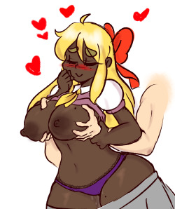 kirbyartstuff:  Kirbila (secretly) likes to be fondled it’s a secret tho 