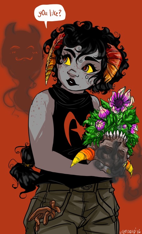 vastderp:1/1/16 - Kelone for SheraKelone’s tumblr is here: kistvaenlogophile.tumblr.com it’s a new y