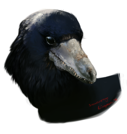 lostbeasts: bethanyvargeson: Sinocalliopteryx, 2013 I made a blog for my art… this one will stay this time, ahah 