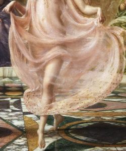 suonko: Edward John Poynter - The Ionian Dance [detail] great pice of art &lt;3