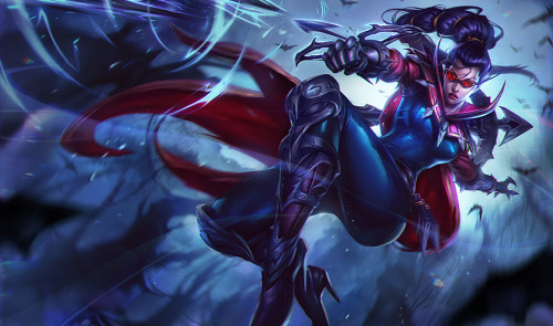 leaguecraft: New Splash art for Vayne &amp; Shyvana uuunfff