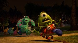 pixartimes:  Mike Goes For A Ride In New MONSTERS UNIVERSITY Image. Read More » 