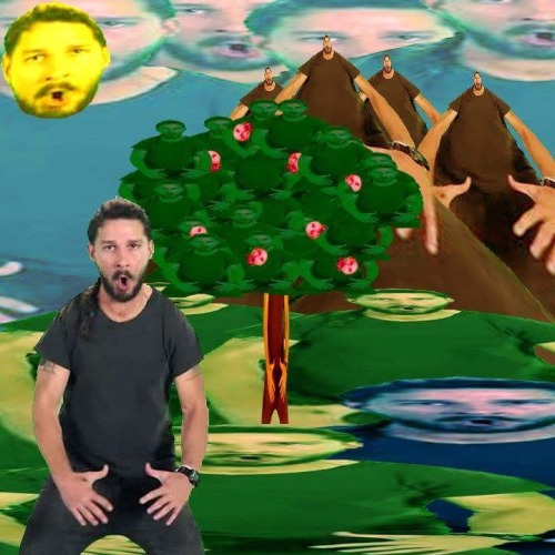 jacktheelephant: A picture just made from Shia Labeoufs…