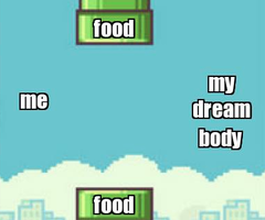 einnichtseineinniemand:  flappy bird auf We Heart It - http://weheartit.com/entry/106974053