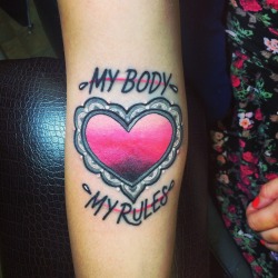 fuckyeahtattoos:  I have been wanting a feminist/self