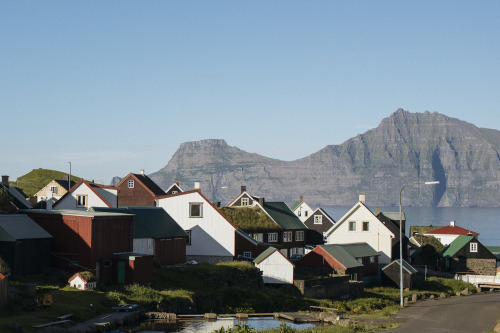 early evening in gjógv