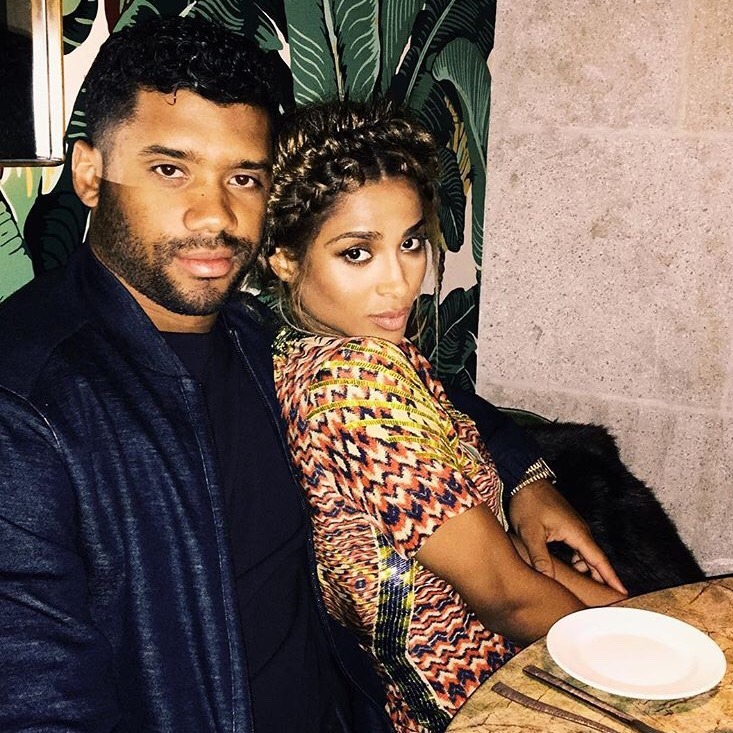 trebled-negrita-princess:  fiercegifs:  Congrats Russell Wilson &amp; Ciara!