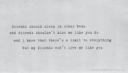 favoritelittlelyrics:  Ed Sheeran, “Friends”