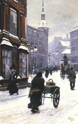 artmastered:  Paul Gustave Fischer, A Street