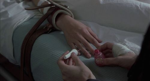 cinemacandy:Shots of hands in Girl, Interrupted (1999)