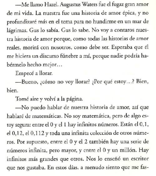 i-a-d-o-r-e:  estoyaquiporti:  los-sabados-sin-ti-parecen-lunes:  laprincesadelosespejos:  El discurso de Hazel en el pre-funeral - Bajo la misma estrella, John Green.  La wea que me hace llorar…ojala esto no salga de tumblr  :cccc tan hermosooo este