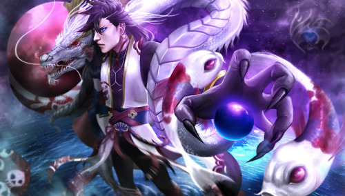 Onmyoji FA contest entry Susabi evolResults are out (semi finalists)! I wasn’t able to get in 