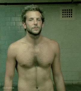 nkdndfms:  Bradley Cooper and David Gail   I love that this post gives equal credit