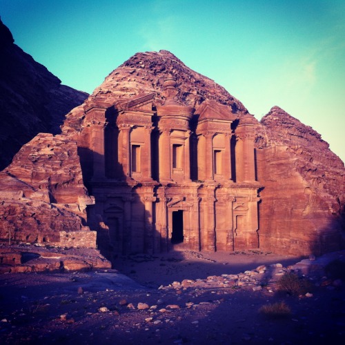 “She wanted to lose herself in the words, in other times and places.” - Apr ‘13, Petra, Jordan