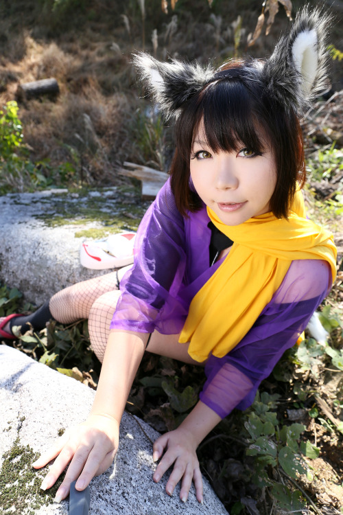 Cute Cosplay Girl Higurashi Rin (Kitsune-Chan) 1-21