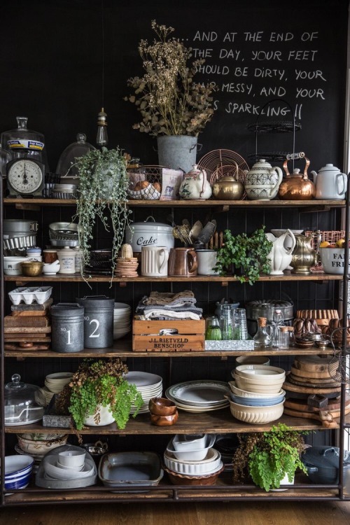 oldfarmhouse:Open Shelves | FarmHouse Style pin.it/B1lgV8k//oldfarmhouse