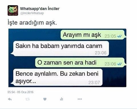 Whatsapp'dan...