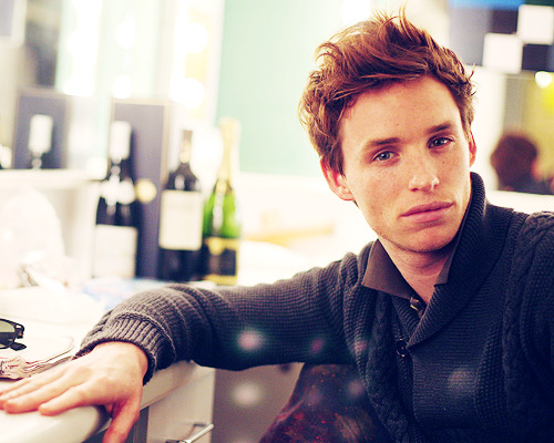 sirredmayne:Learning lines is hard for me because I have the attention span of a six year old. That’